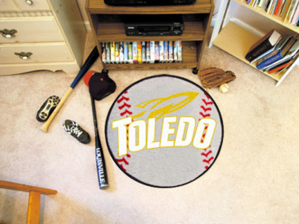 27" Round Toledo Rockets Baseball Mat