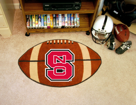 22" x 35" North Carolina State Wolfpack Football Mat