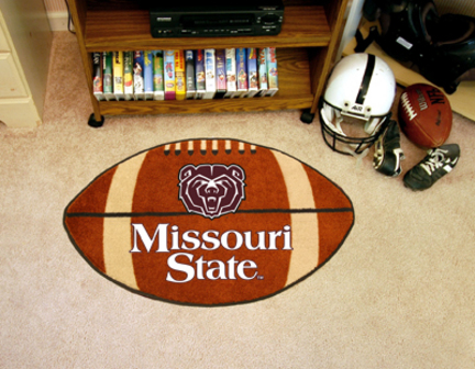 Missouri State University Bears 22" x 35" Football Mat