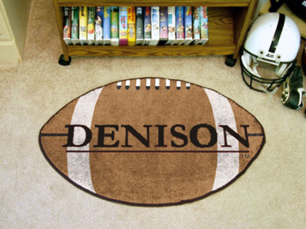 22" x 35" Denison Big Red Football Mat