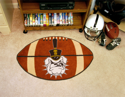 22" x 35" Citadel Bulldogs Football Mat