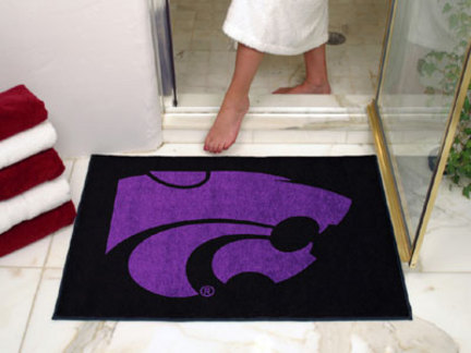 34" x 45" Kansas State Wildcats All Star Floor Mat