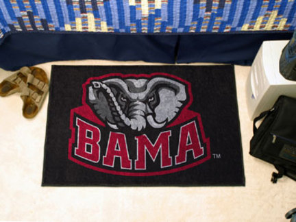 Alabama Crimson Tide "BAMA" 19" x 30" Starter Mat