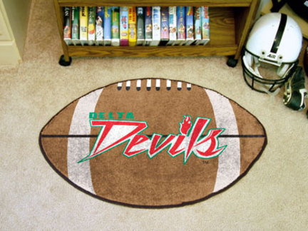 22" x 35" Mississippi Valley State Delta Devils Football Mat