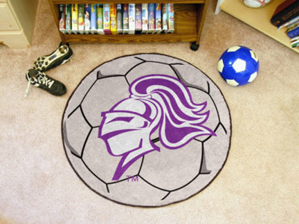 27" Round Holy Cross Crusaders Soccer Mat