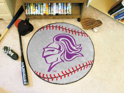 27" Round Holy Cross Crusaders Baseball Mat