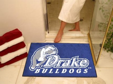 Drake Bulldogs 34" x 45" All Star Floor Mat