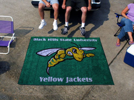 5' x 6' Black Hills State Yellow Jackets Tailgater Mat