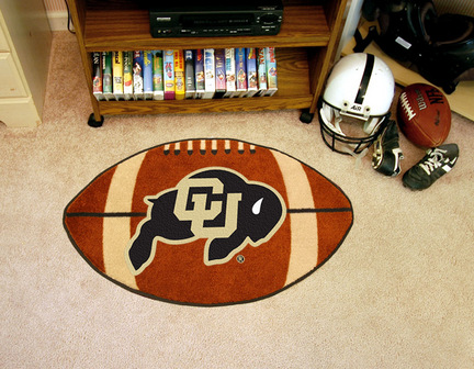 22" x 35" Colorado Buffaloes Football Mat