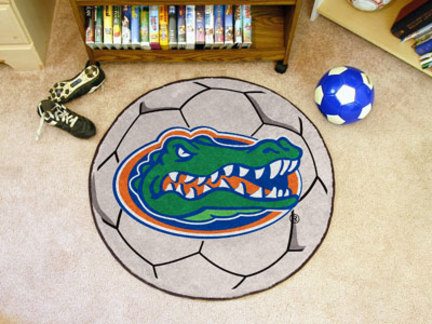 27" Round Florida Gators Soccer Mat