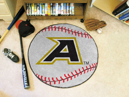 Army Black Knights 27" Round Baseball Mat