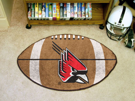 22" x 35" Ball State Cardinals Football Mat