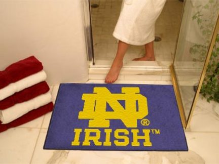 Notre Dame Fighting Irish 34" x 45" All Star Floor Mat (with "ND")