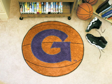 27" Round Georgetown Hoyas Basketball Mat