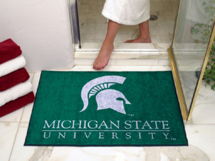 34" x 45" Michigan State Spartans All Star Floor Mat