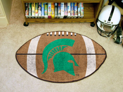 22" x 35" Michigan State Spartans Football Mat