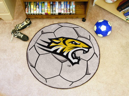 27" Round Towson Tigers Soccer Mat