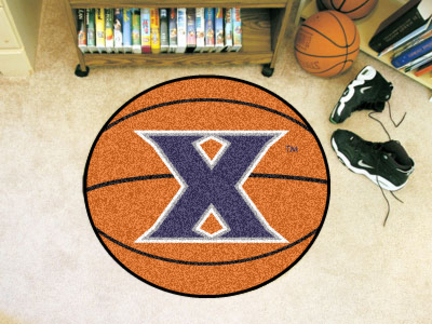 27" Round Xavier Musketeers Basketball Mat