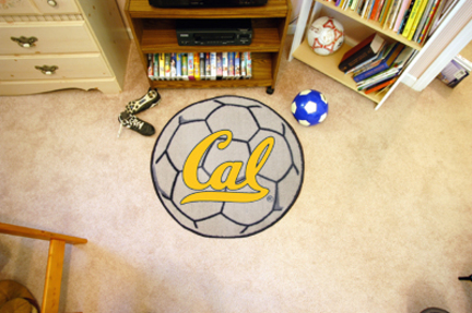 27" Round California (Berkeley) Golden Bears Soccer Mat