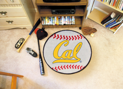 27" Round California (Berkeley) Golden Bears Baseball Mat