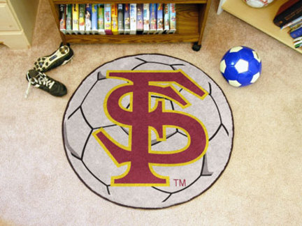 Florida State Seminoles 27" Round Soccer Mat