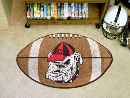 Georgia Bulldogs "Bulldog" 22" x 35" Football Mat