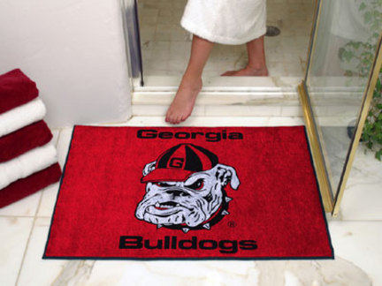 Georgia Bulldogs "Bulldogs" 34" x 45" All Star Floor Mat