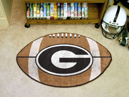 Georgia Bulldogs "G" 22" x 35" Football Mat