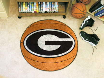 Georgia Bulldogs "G" 27" Round Basketball Mat