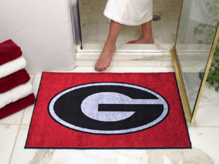 Georgia Bulldogs "G" 34" x 45" All Star Floor Mat (Red)