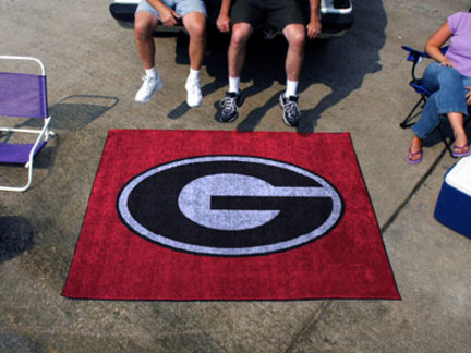 Georgia Bulldogs "G" 5' x 6' Tailgater Mat (Black)