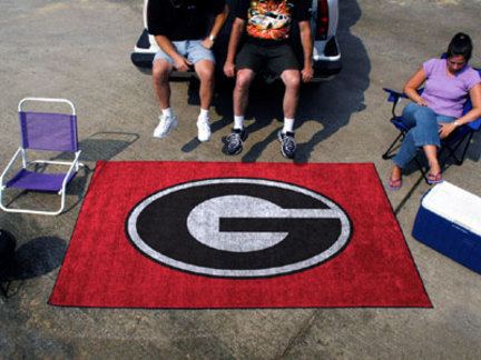 Georgia Bulldogs "G" 5' x 8' Ulti Mat (Red)