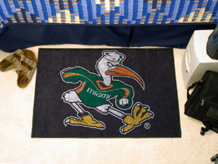 Miami Hurricanes "Sebastian" 19" x 30" Starter Mat