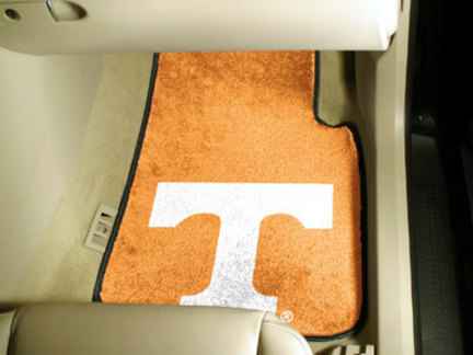 Tennessee Volunteers 27" x 18" Auto Floor Mat (Set of 2 Car Mats)