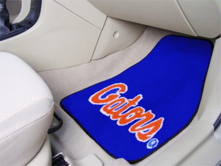 Florida Gators 27" x 18" Auto Floor Mat (Set of 2 Car Mats - with "Gators")