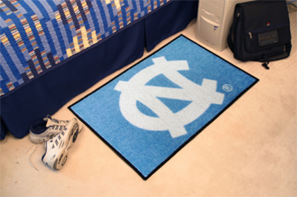 North Carolina Tar Heels 19" x 30" Starter Mat (with "NC")