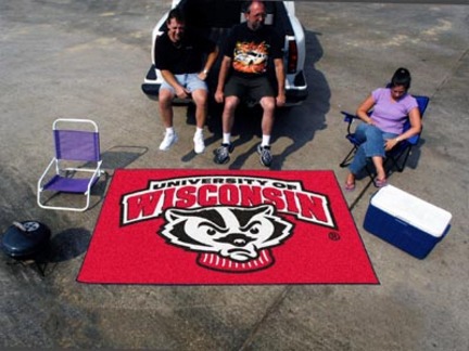 Wisconsin Badgers 5' x 8' Ulti Mat