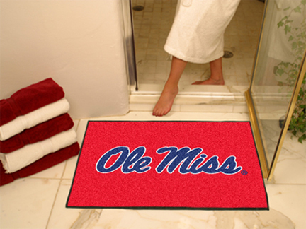 Mississippi (Ole Miss) Rebels 34" x 45" All Star Floor Mat