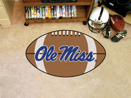 22" x 35" Mississippi (Ole Miss) Rebels Football Mat