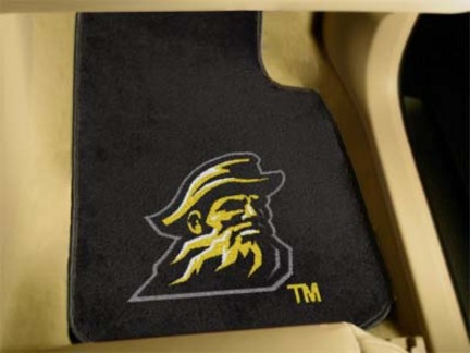 Appalachian State Mountaineers 27" x 18" Auto Floor Mat (Set of 2 Car Mats)