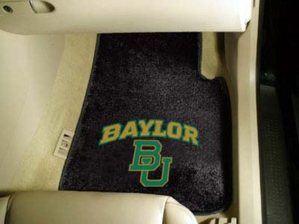 Baylor Bears 27" x 18" Auto Floor Mat (Set of 2 Car Mats)