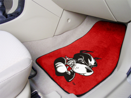 Boston Terriers 27" x 18" Auto Floor Mat (Set of 2 Car Mats)