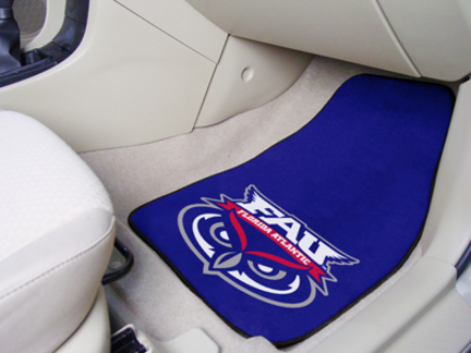 Florida Atlantic Owls 27" x 18" Auto Floor Mat (Set of 2 Car Mats)