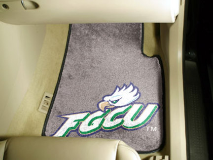 Florida Gulf Coast Eagles 27" x 18" Auto Floor Mat (Set of 2 Car Mats)