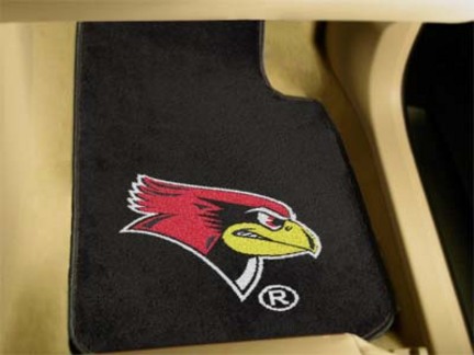 Illinois State Redbirds 27" x 18" Auto Floor Mat (Set of 2 Car Mats)