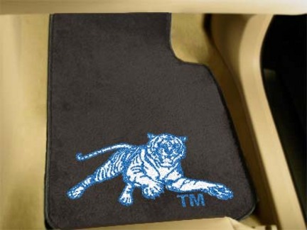 Jackson State Tigers 27" x 18" Auto Floor Mat (Set of 2 Car Mats)