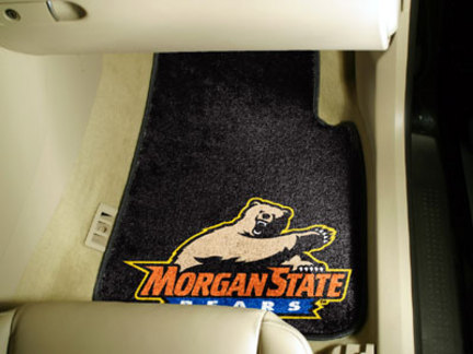 Morgan State Bears 27" x 18" Auto Floor Mat (Set of 2 Car Mats)