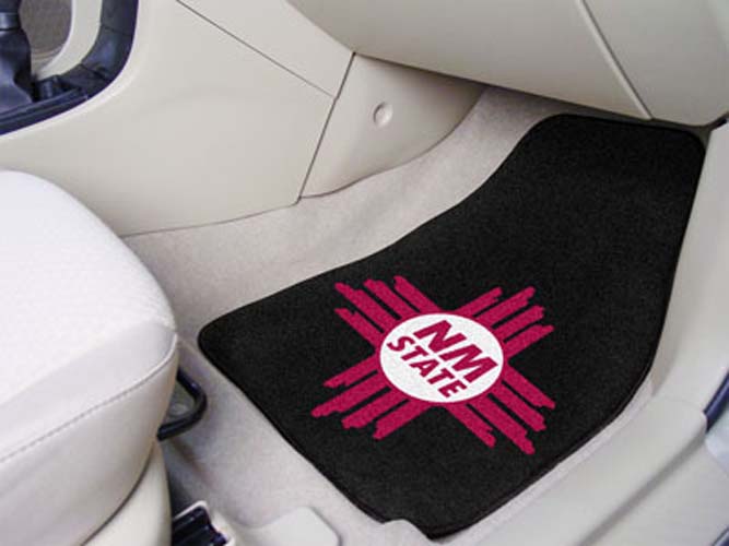 New Mexico State Aggies 27" x 18" Auto Floor Mat (Set of 2 Car Mats)