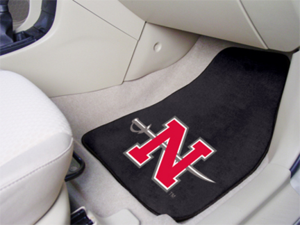 Nicholls State University Colonels 27" x 18" Auto Floor Mat (Set of 2 Car Mats)