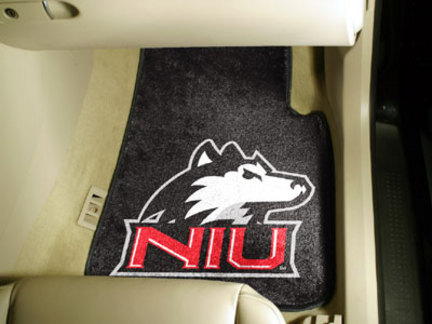 Northern Illinois Huskies 27" x 18" Auto Floor Mat (Set of 2 Car Mats)